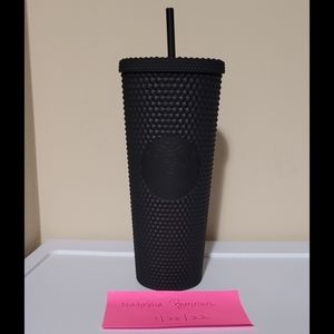 Starbucks Black Matte Studded Cup